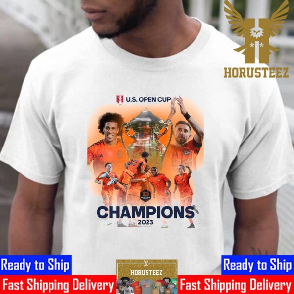 Congrats Houston Dynamo Are 2-Time Lamar Hunt US Open Cup Champions Unisex T-Shirt