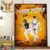 Corbin Carroll 50 Stolen Bases In MLB Home Decor Poster Canvas