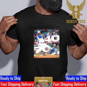 Congratulations To Ronald Acuna Jr 40 Home Runs And 70 Steals in MLB This Season Unisex T-Shirt