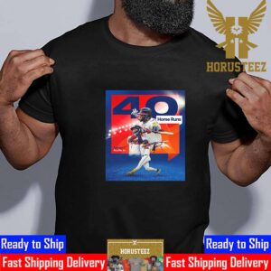 Congratulations To Ronald Acuna Jr 40 Home Runs Unisex T-Shirt