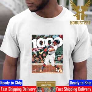 Congratulations to Eddie Rosario 100 Career Hits For Atlanta Braves In MLB Unisex T-Shirt