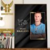 The UEFA Mens Player Of The Year For 2022-23 Season Winner Is Erling Haaland Home Decor Poster Canvas