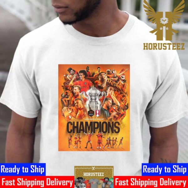Congratulations to Houston Dynamo FC Are 2023 Lamar Hunt US Open Cup Champions Unisex T-Shirt