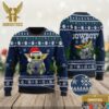 Dallas Cowboys Dabbing Santa Claus NFL Christmas Ugly Sweater