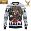Dallas Cowboys Football Team Reindeer Christmas Ugly Sweater