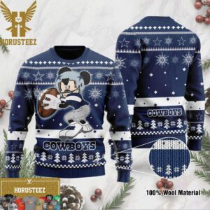 Dallas Cowboys Mickey Mouse Disney Christmas Ugly Sweater