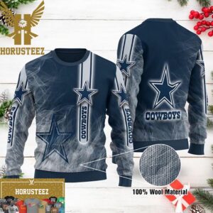 Dallas Cowboys Smoke Gift For Fans Christmas Ugly Sweater