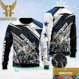 Dallas Cowboys Team NFL Coolest Christmas Ugly Sweater
