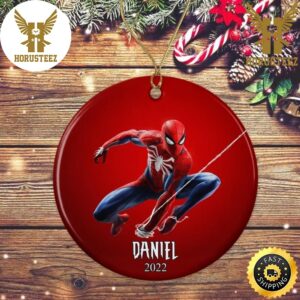 Daniel 2022 Cute Spider Man Hallmark Marvel Christmas Decorations Christmas Ornament