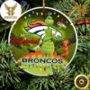 Denver Broncos Baby Yoda NFL 2023 Decorations Christmas Ornament