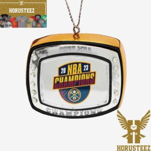 Denver Nuggets 2023 NBA Champions Ring For Christmas Decorations Ornament