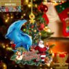 Dolphin Merry Christmas 2023 Christmas Tree Decorations Ornament