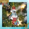 Dolphin Couple Merry Christmas 2023 Christmas Tree Decorations Ornament