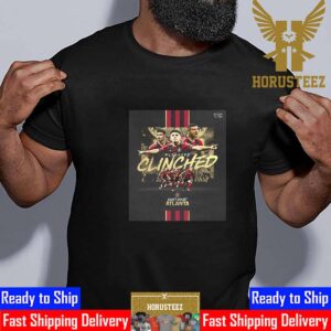 Dont Doubt Atlanta United FC Clinched Audi 2023 MLS Cup Playoffs Unisex T-Shirt