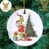 Double Sided Christmas Ornaments 2023 Christmas Tree Hanging Decorations Christmas Ornament