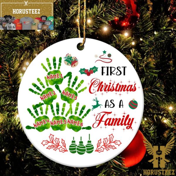 First Christmas As A Family Christmas Tree Decorations Ornament