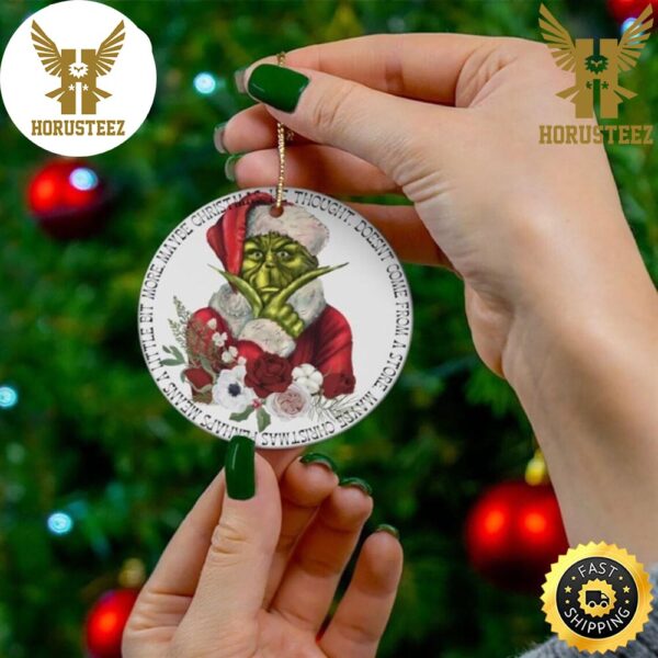 Funny Maybe Christmas Perhaps Means A Little Bit More Grinch Decorations Christmas Ornament