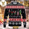 Grinch Christmas Skiing My German Shepherd Best For Xmas Holiday Christmas Ugly Sweater