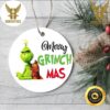 Grinch Face Christmas 2023 Stink Stank Stunk Grinch Lover Merry Grinch Christmas Decorations Christmas Ornament