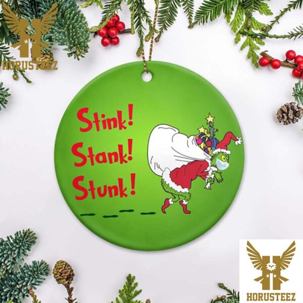 Grinch Hand Christmas Stink Stank Stunk Grinch Christmas Tree Decorations Ornament
