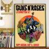 Guns N Roses North America Tour 2023 At Rogers Centre Toronto September 3 2023 Home Decor Poster Canvas