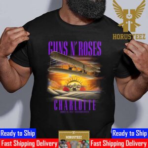 Guns N Roses North America Tour at Charlotte Spectrum Center August 29th 2023 Classic T-Shirt