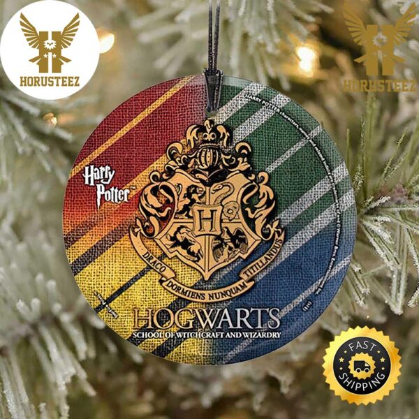 Harry Potter Hogwarts Decorations Christmas Ornament