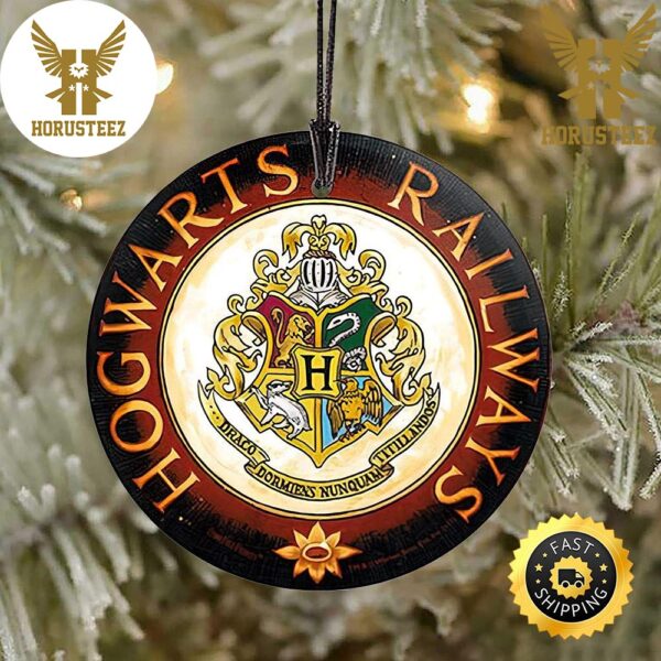 Harry Potter Hogwarts Railways Decorations Christmas Ornament