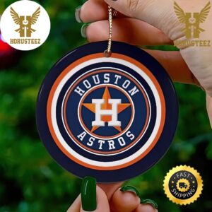 Houston Astros Christmas 2023 Hallmark MLB Baseball Decorations Christmas Ornament