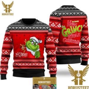 How The Grinch Stole Christmas Best For Xmas Holiday Christmas Ugly Sweater