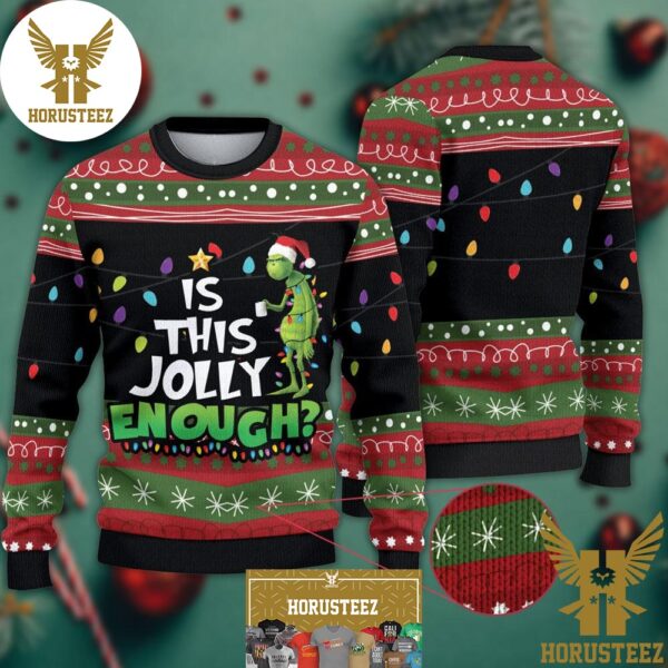 Is This Jolly Enough Grinch Best For Xmas Holiday Christmas Ugly Sweater