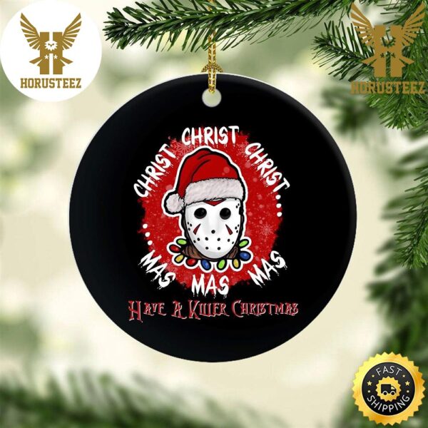 Jason Voorhees Michael Myers Christmas Decorations Christmas Ornament