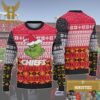 Kansas City Chiefs x Grinch Hat Christmas For Chiefs Christmas Ugly Sweater