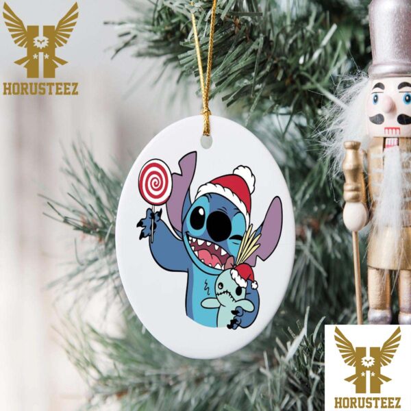 Lilo And Stitch Christmas 2023 Gifts For Friends Christmas Tree Decorations Ornament