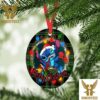 Lilo And Stitch Santa Merry Christmas 2023 Christmas Tree Decorations Ornament