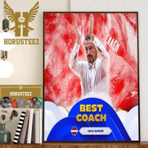 Luca Banchi Is The Best Coach Of FIBA World Cup 2023 Home Decor Poster Canvas