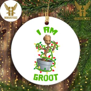 Marvel Christmas I Am Groot Cartoon Marvel Christmas Decorations Christmas Ornament
