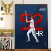 Ronald Acuna Jr Is The First Player To 200 Hits This Season Home Decor Poster Canvas