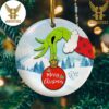 Merry Christmas Grinch Ornament Xmas 2023 Gift Grinch Decorations Christmas Ornament