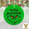 Merry Grinchmas Cute Grinch Christmas Tree Decorations Ornament