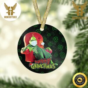 Merry Grinchmas Grinch Covid Decorative Christmas Decorations Christmas Ornament