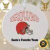 NFL Christmas Personalized NFL Football 2023 Decorations Christmas Ornament