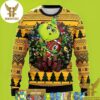 NFL Green Bay Packers Grinch Best For Xmas Holiday Christmas Ugly Sweater