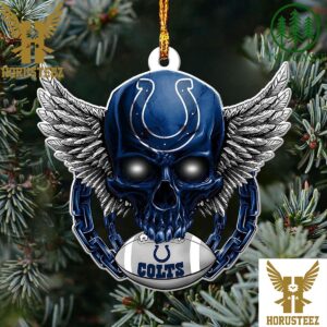 NFL Indianapolis Colts Xmas 2023 Christmas Tree Decorations Ornament