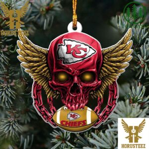 NFL Kansas City Chiefs Xmas 2023 Christmas Tree Decorations Ornament
