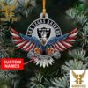 NFL Las Vegas Raiders Xmas Mickey Christmas Tree Decorations Ornament