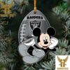 NFL Las Vegas Raiders Xmas American US Eagle Christmas Tree Decorations Ornament