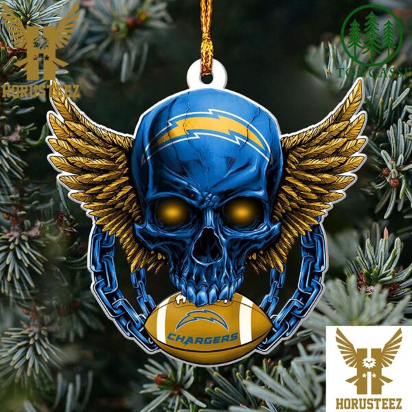 NFL Los Angeles Chargers Xmas 2023 Christmas Tree Decorations Ornament