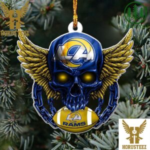 NFL Los Angeles Rams Xmas 2023 Christmas Tree Decorations Ornament