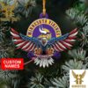 NFL Minnesota Vikings Xmas 2023 Christmas Tree Decorations Ornament